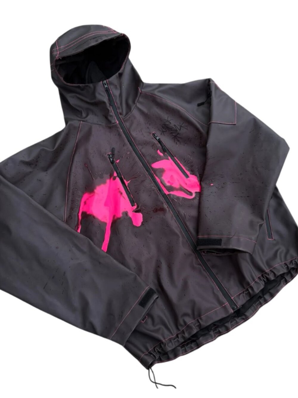 Heaven Can Wait Heat Reactive Ski Jacket In Gray - Unisex Size Medium - NWT
